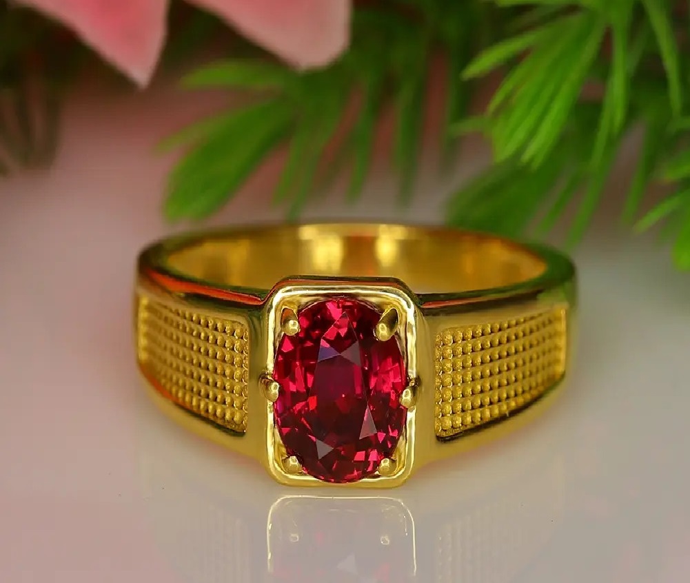 Ruby Gold Ring